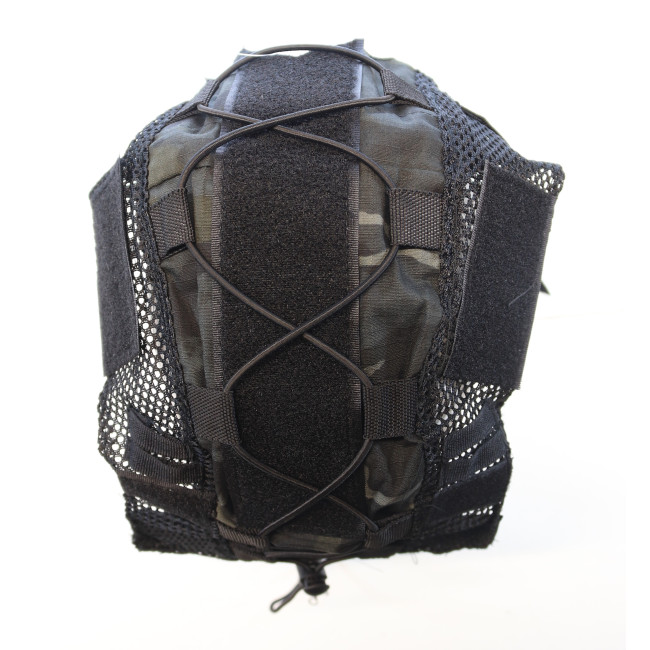Couvre casque Fast Helmet BTP Noir - Kombat Tactical