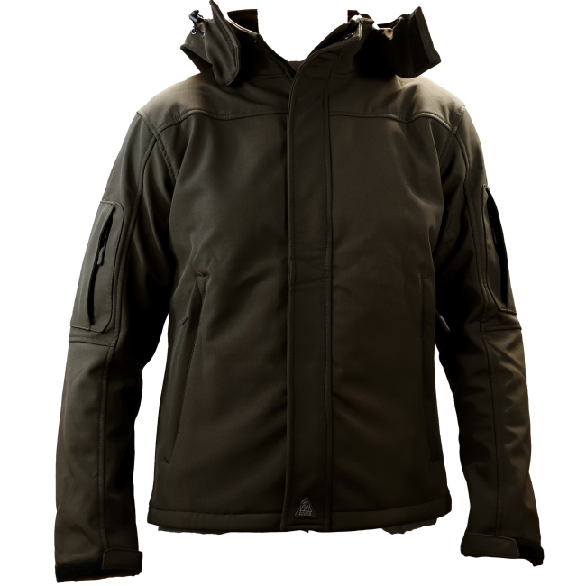 Kurtka softshell Baroud Brązowa - Ares