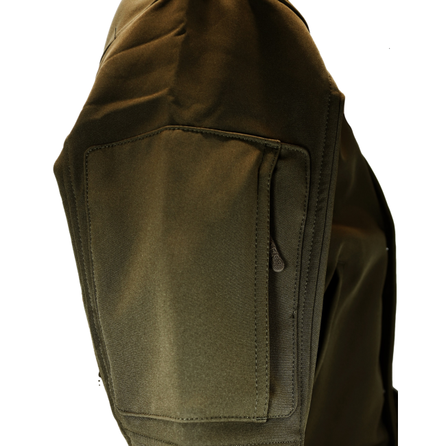 Kurtka softshell Baroud Brązowa - Ares