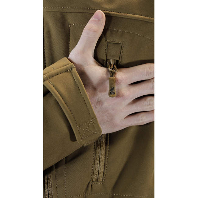 Veste SoftShell Coyote brown - Defcon 5