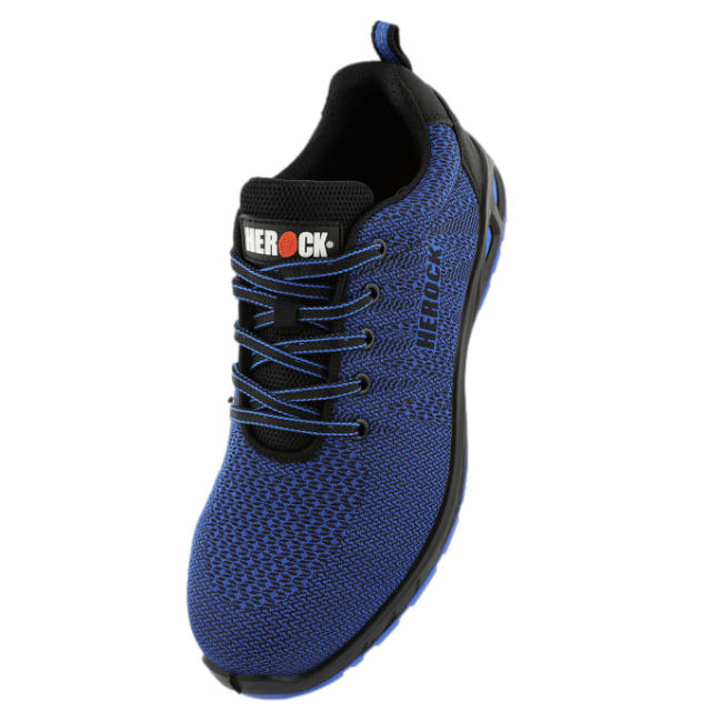 Baskets de sécurité basses S1P TITUS bleu royal - Herock
