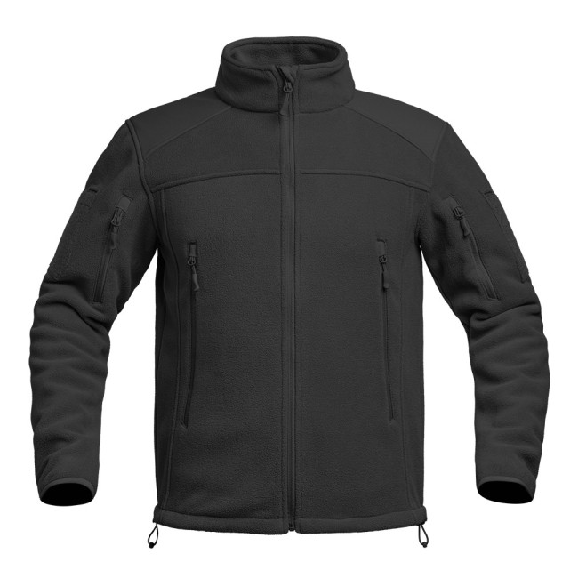 Fleecejacke Fighter schwarz - A10 Equipment