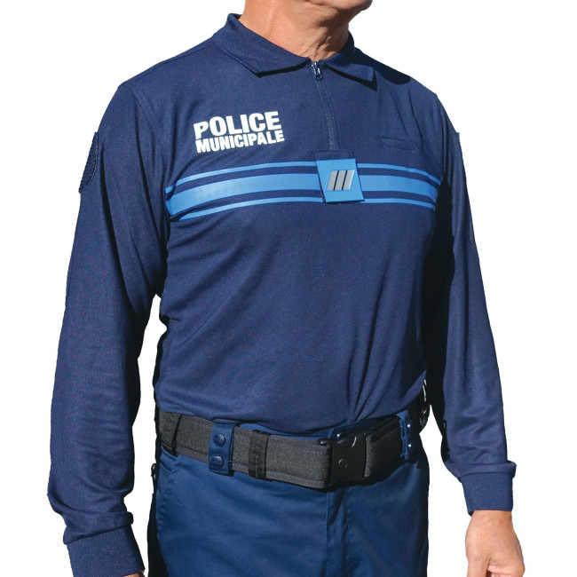 Polo Police Municipale manches longues Cooldry - Patrol