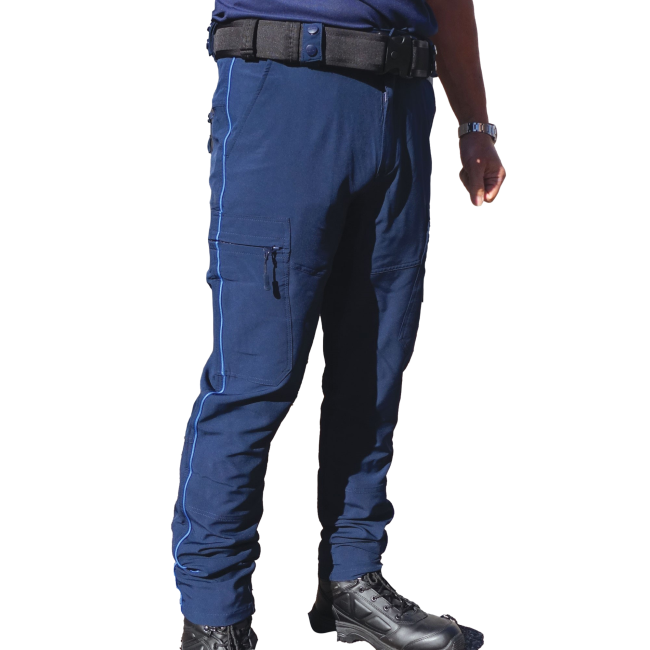 Pantalon intervention léger mat bleu fitte Police Municipale - Patrol