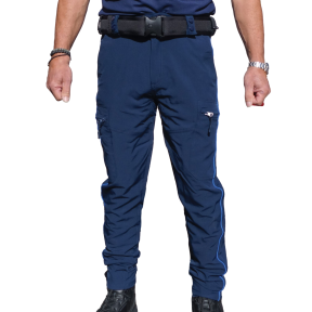 Lichte interventiebroek mat blauw slim fit Gemeentepolitie - Patrol