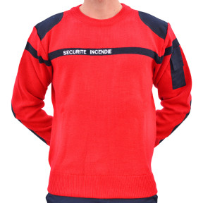 Trui marine band Brand Veiligheid