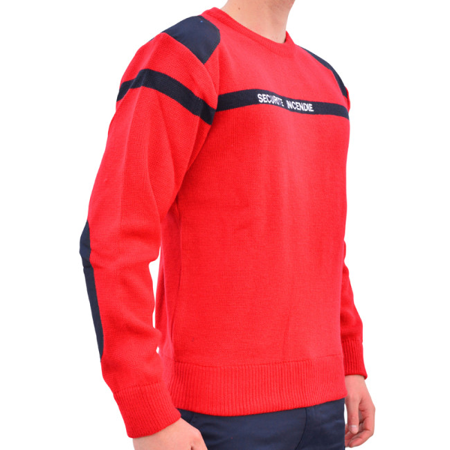 Marine-Pullover für die Feuerwehr