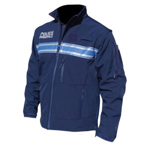 Blouson softhsell Police Municipale 2en1 manches amovible - Patrol