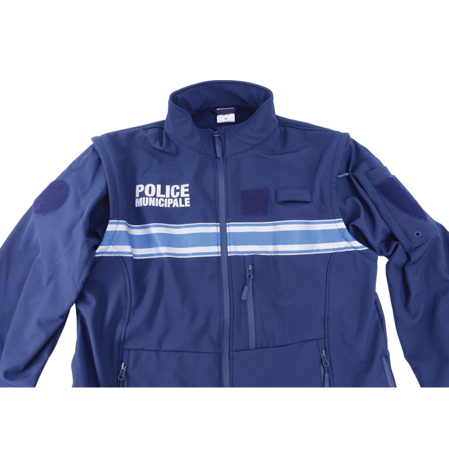 2-in-1 Softshell-Jacke Gemeindepolizei mit abnehmbaren Ärmeln - Patrol