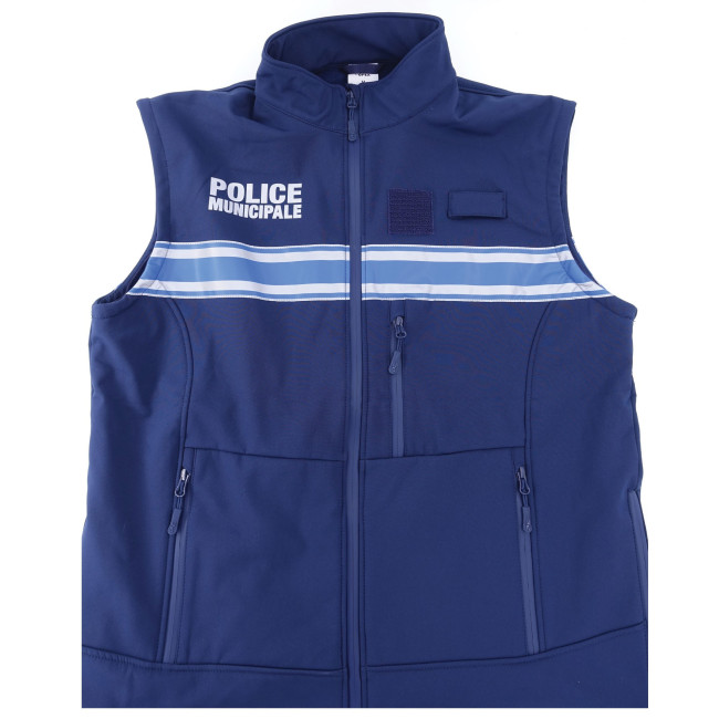 Stadtpolizei Softshell-Jacke 2-in-1 mit abnehmbaren Ärmeln - Patrol
