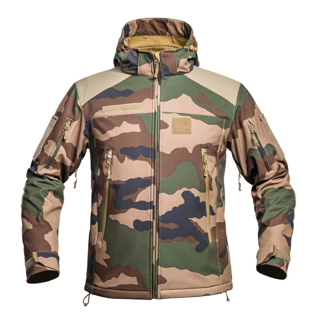 Softshell-Jacke V2 Fighter Camo fr/ce - A10 Equipment