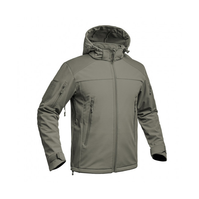 Softshell-Jacke V2 Fighter olivgrün - A10 Equipment