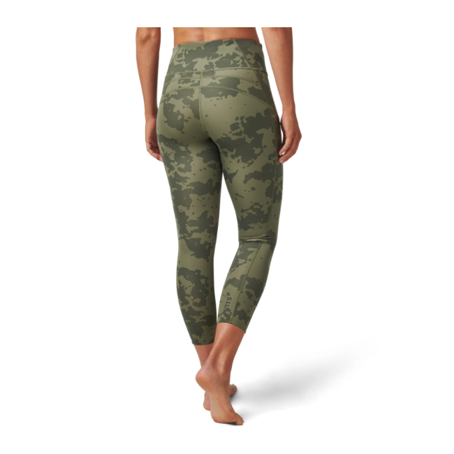 PT-R Kaia Capri-Leggings - Ranger-Grün Camo - 5.11 Tactical