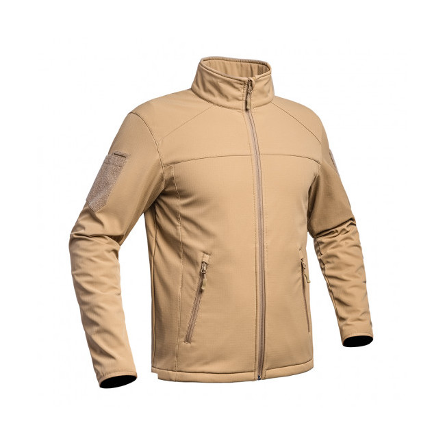 Fighter Softshell-Jacke tan - A10 Equipment