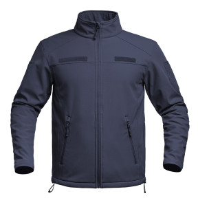 Softshell-Jacke Fighter Marine Nationale - Marineblau - A10 Equipment