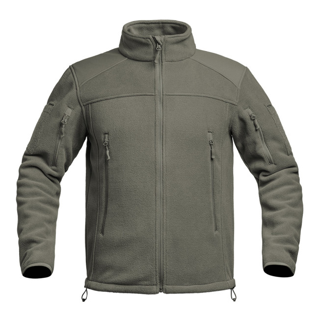 Fighter fleece jas olijfgroen - A10 Equipment
