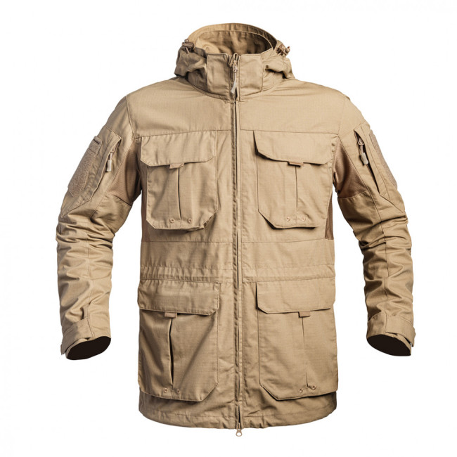 Veste longue de combat Fighter tan - A10 Equipment