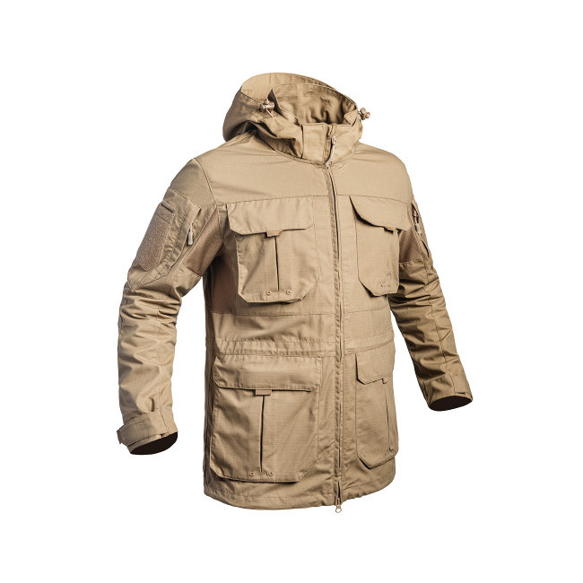 Lange gevechtsvest Fighter tan - A10 Equipment