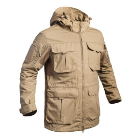 Długa kurtka bojowa Fighter tan - A10 Equipment