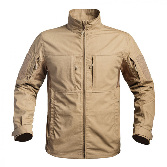 Kurze Fighter Kampfjacke tan - A10 Equipment
