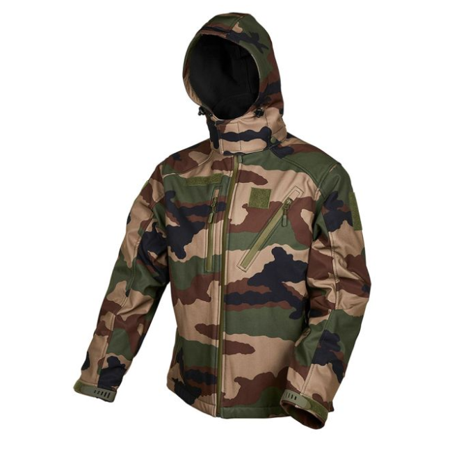 Kurtka softshell Elite 3-w-1 camo CE - Ares