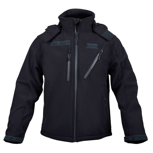 Kurtka softshell Elite 3-w-1 granatowa - Ares