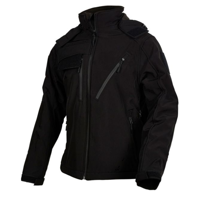 Softshell jas Elite 3-in-1 zwart - Ares