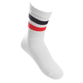 Chaussettes de sport bleu blanc rouge - Ares