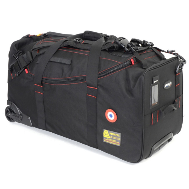 Sac de paquetage à roulettes 115L PATTON black line - Dimatex