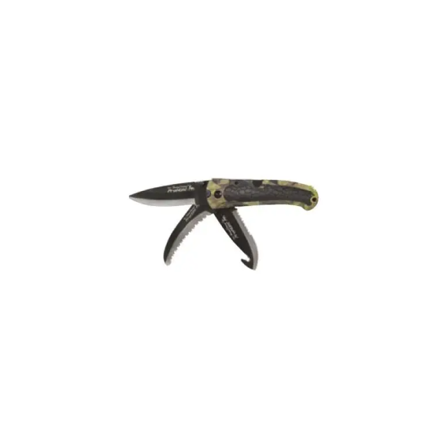 Couteau pliant keos 3 lames Ghostcamo fores - Verney-Carron