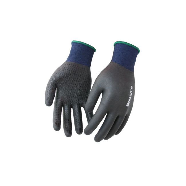 Beschermingshandschoenen met noppen volledig gecoat nitril schuim - Singer Safety