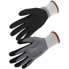 Lot de 10 paires de gants HDPE tout enduit doubl nit - Singer Safety