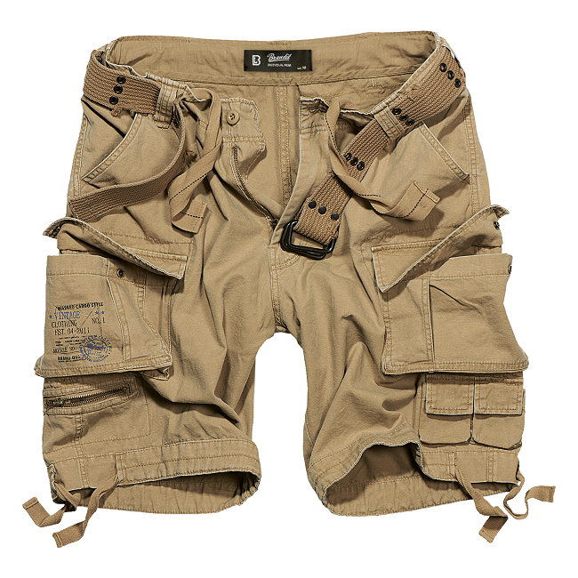 Savage Vintage Shorts beige - Brandit