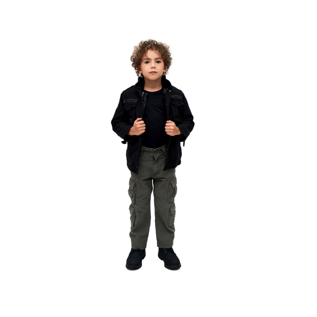 Veste enfant M65 Giant noir - Brandit