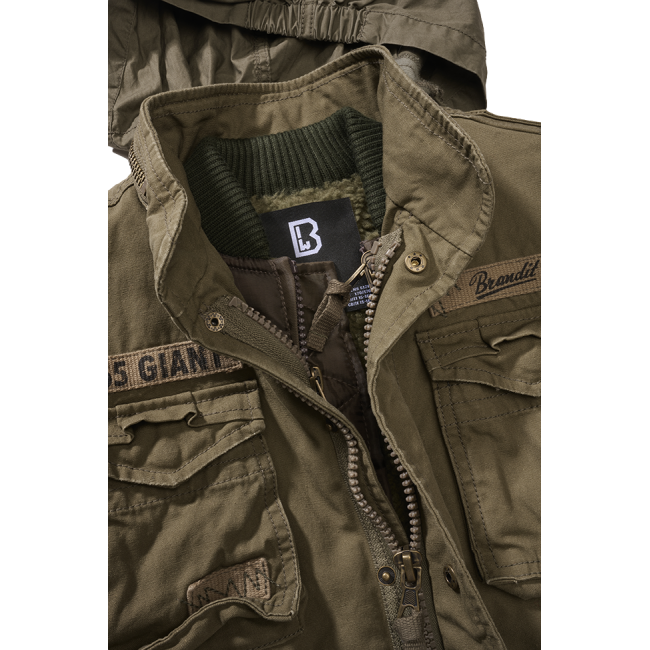 Kinder M65 Giant Jacke olivgrün - Brandit