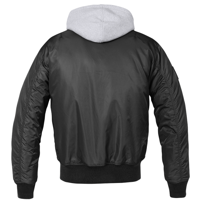 Veste à capuche MA1 gris/noir - Brandit
