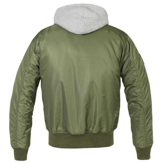 Veste à capuche MA1 gris/olive - Brandit