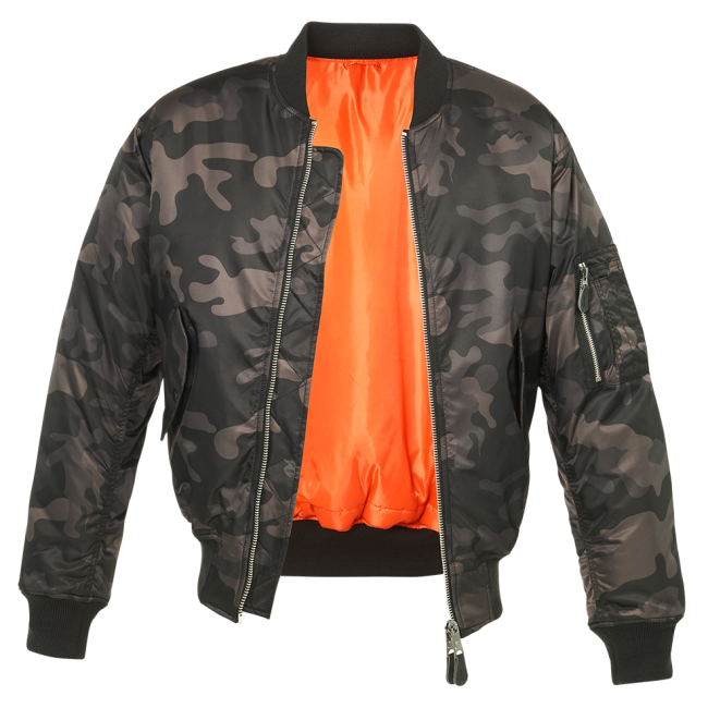 MA1 Bomberjacke Darkcamo - Brandit