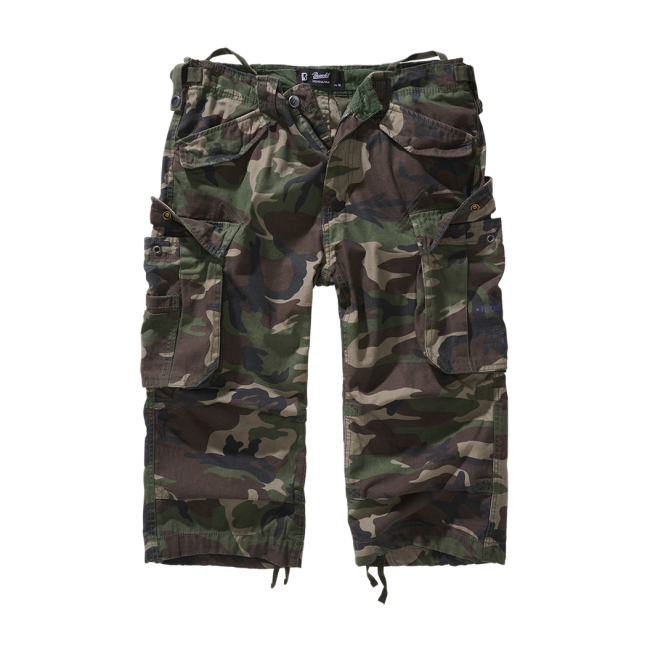 Industriële vintage short 3/4 woodland - Brandit