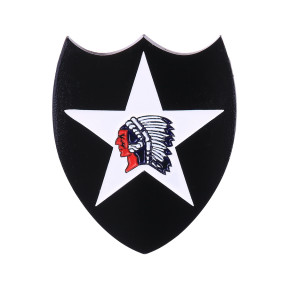 Metal logo 2nd Infantry Division