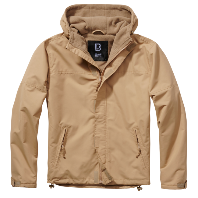 Windbreaker mit Reißverschluss camel - Brandit