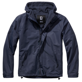Windbreaker mit Reißverschluss marineblau - Brandit