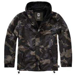 Windbreaker mit Reißverschluss darkcamo - Brandit