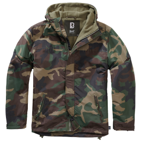 Windjack met rits woodland - Brandit