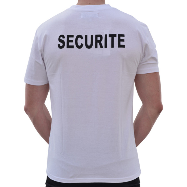 T-shirt Beveiliging wit - CityGuard