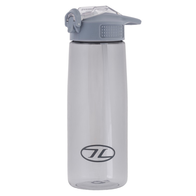 Szara plastikowa manierka 700 ml - Highlander