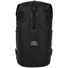 Wodoodporny plecak TROON 70L Czarny - Highlander