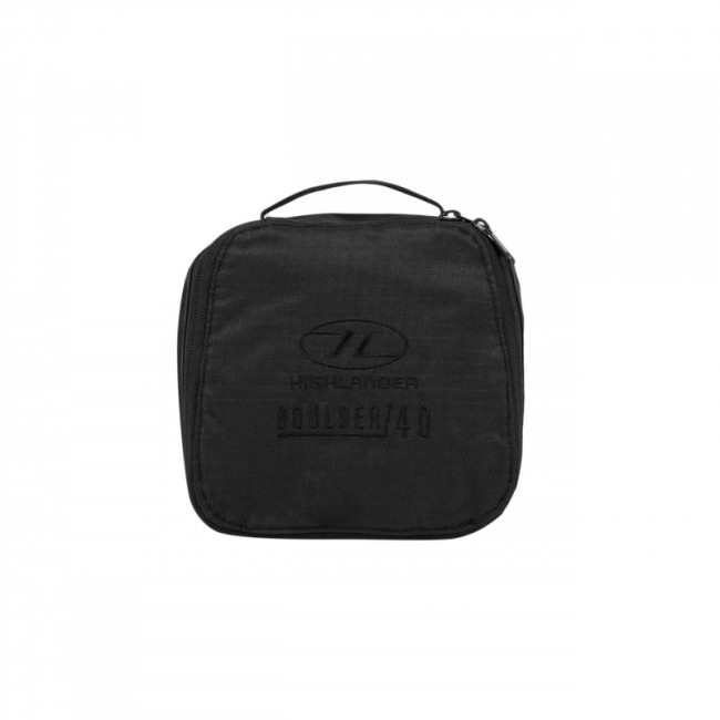 Faltbarer Rucksack BOULDER 40L Schwarz - Highlander