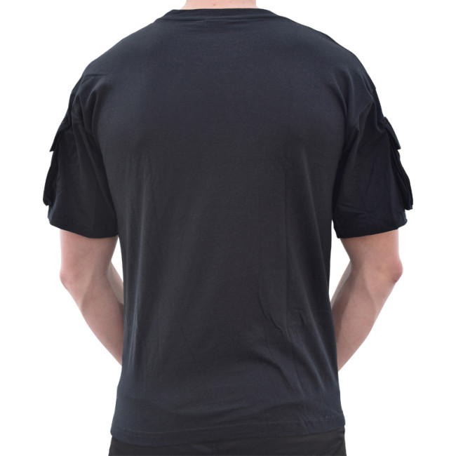 T-shirt taktyczny czarny - Miltec