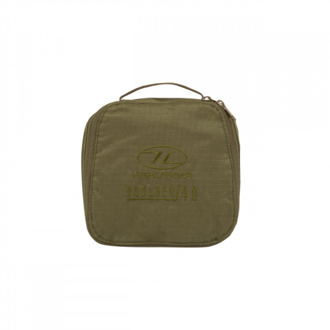 Sac pliable BOULDER 40L Olive - Highlander